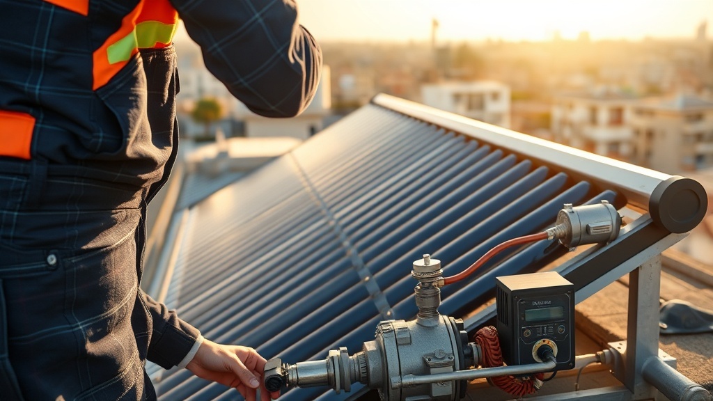 תקלות נפוצות במערכת חימום מים סולארית מרכזית
